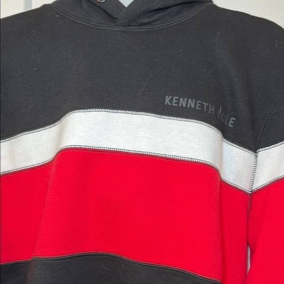 Kenneth Cole Black, Red, and White Hoodie - Picture 2 of 3